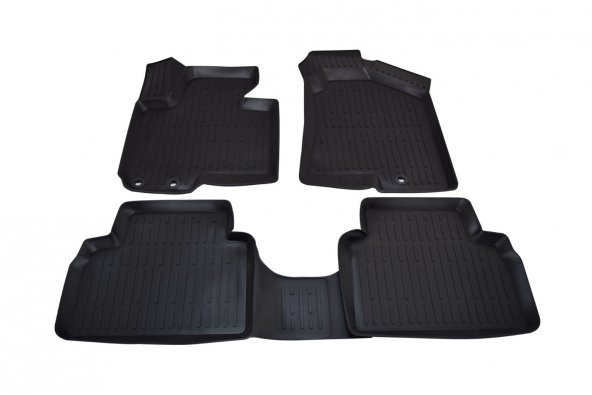 Ekiciler Hyundai İx 35 2010-2015 3D Havuzlu Paspas Direksiyon Kıl ürün görseli 1