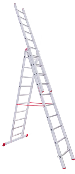 3 Parçalı Alüminyum Merdiven 2,5X3 ürün görseli 1