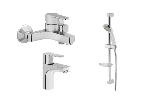 Artema Win S Banyo Batarya Seti Solo C Sürgülü El Duşu Seti Takım ürün görseli 1
