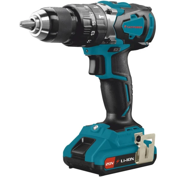 Catpower 4110 Kömürsüz Darbeli Akülü Matkap 20V 2.0/4.0Ah Li-İon ürün görseli 1