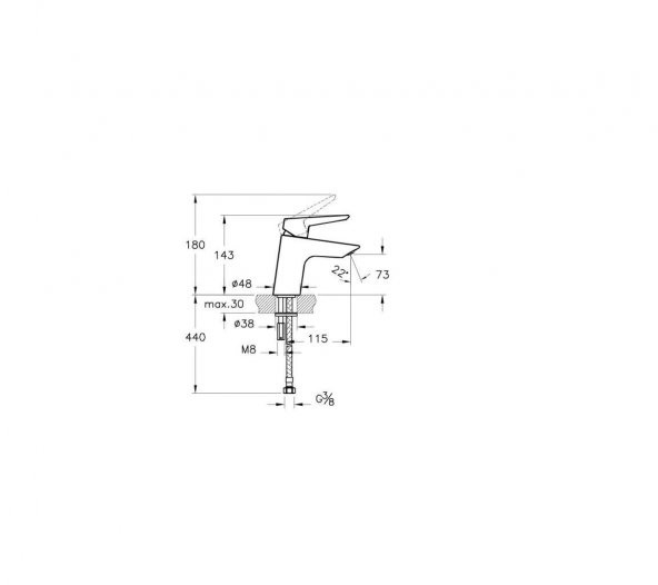 Artema Solid S Lavabo Musluk ve Banyo Batarya Seti A42440,A42444 - Resim 4