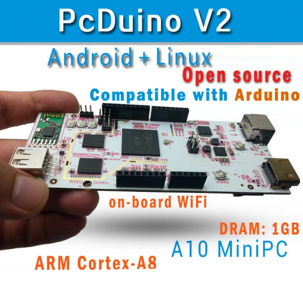 PcDuino V2 Geliştirme kartı Özel Proje Ürünüdür. - Resim 2