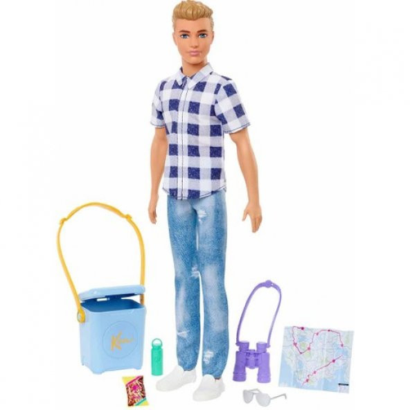 Barbie Ken Kampa Gidiyor HHR66 ürün görseli 1