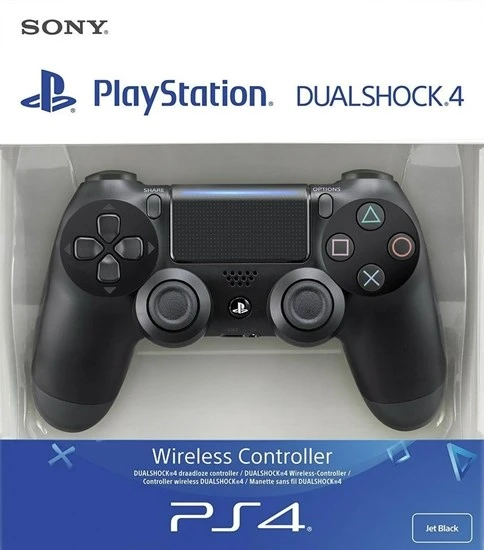 PS4 Dualshock 4 Yeni Nesil Oyun Kolu V2 Siyah Renk ürün görseli 1