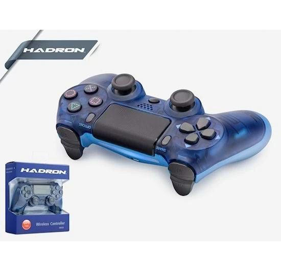 Transparan Mavi PS4 Dualshock4 V2 Kablosuz Gamepad Oyun Kolu ürün görseli 1