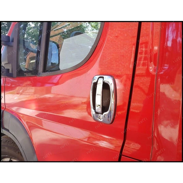 Citroen Jumper Krom Kapı Kolu+Çerçeve 2 kapı 2007 Üzeri P. Çelik - Resim 3