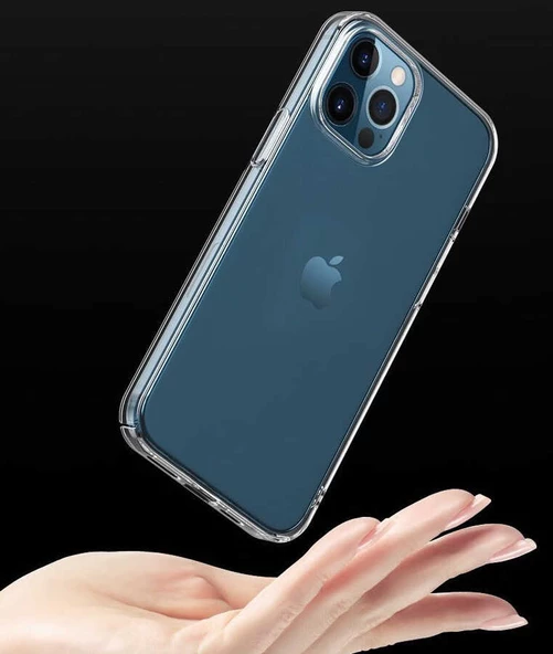 Apple iPhone 13 Pro Max Kılıf Zore Droga Şeffaf Kılıf - Resim 11