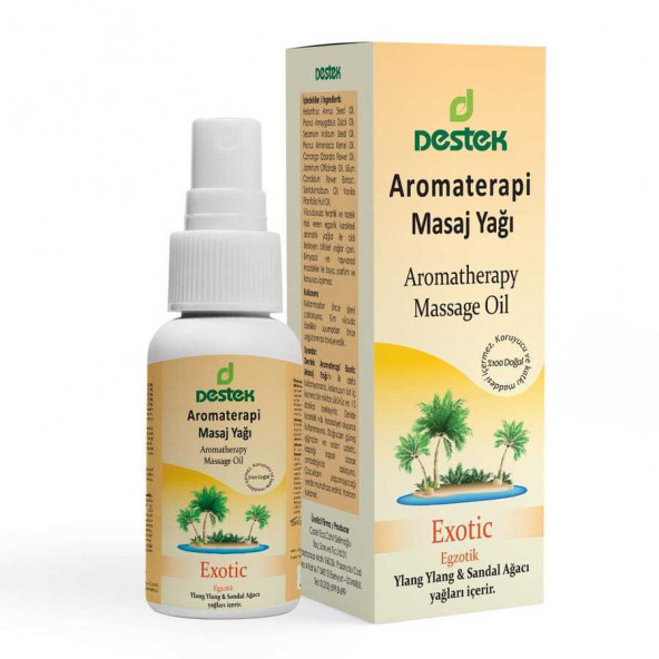 Destek Aromaterapi Masaj Yağı Egzotik 150 ml ürün görseli 1