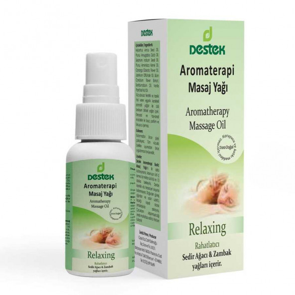 Destek Aromaterapi Masaj Yağı Relax 150 ml ürün görseli 1