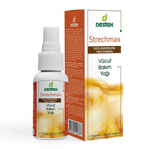 Strechmax Vücut Bakım Yağı 150 ml ürün görseli 1