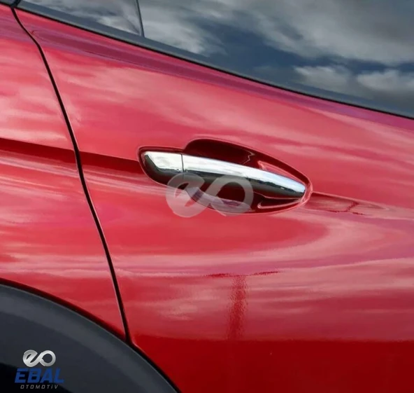 Opel Grandland X Krom 4 Kapı Kapı Kolu 8 Prç.P.Çelik 2017 ve üzeri - Resim 2