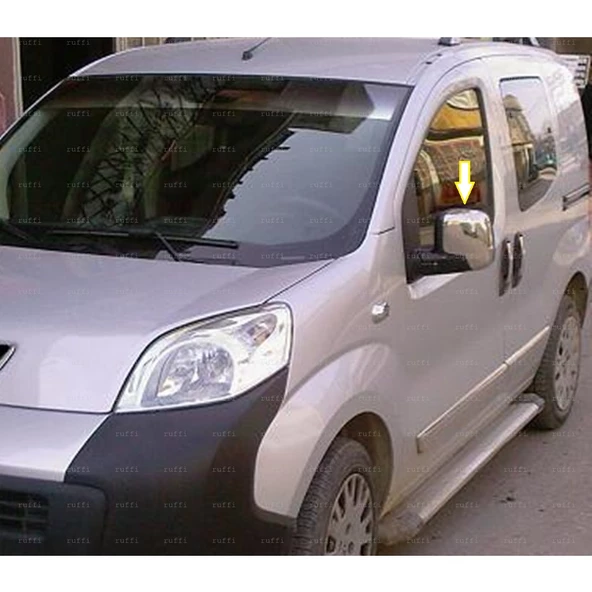 Citroen Nemo Krom Ayna Kapağı 2 parça P.ÇELİK 2008 üzeri ürün görseli 1
