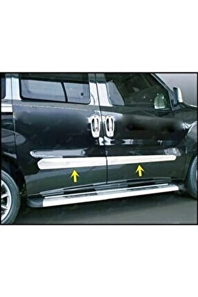 Opel Combo Krom Yan Kapı Çıtası 4 Prç. 2011-2018 P. Çelik ürün görseli 1