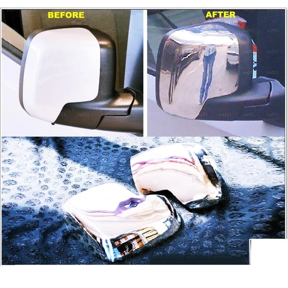 Citroen Nemo Krom Ayna Kapağı 2 parça P.ÇELİK 2008 üzeri - Resim 4