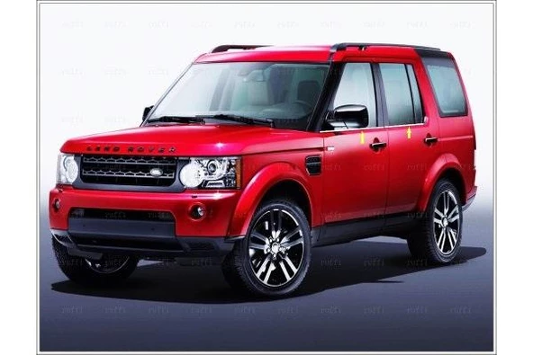 Land Rover Discovery 4 Krom Cam Çıtası 4 prç. 2010 Üzeri P. Çelik ürün görseli 1