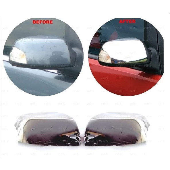 Ford Focus 2 Krom Ayna Kapağı 2 parça (Sinyalli) 2005-2008 Arası P.Çelik ürün görseli 1