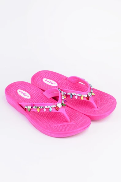 Akınalbella E021.F.003 Pembe Kız Çocuk Parmak Arası Terlik ürün görseli 1