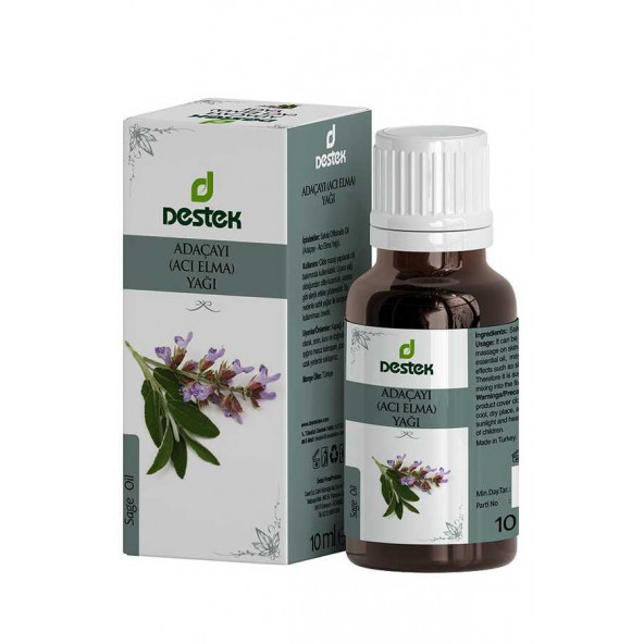 Destek Adaçayı (Distile) 10 ml ürün görseli 1
