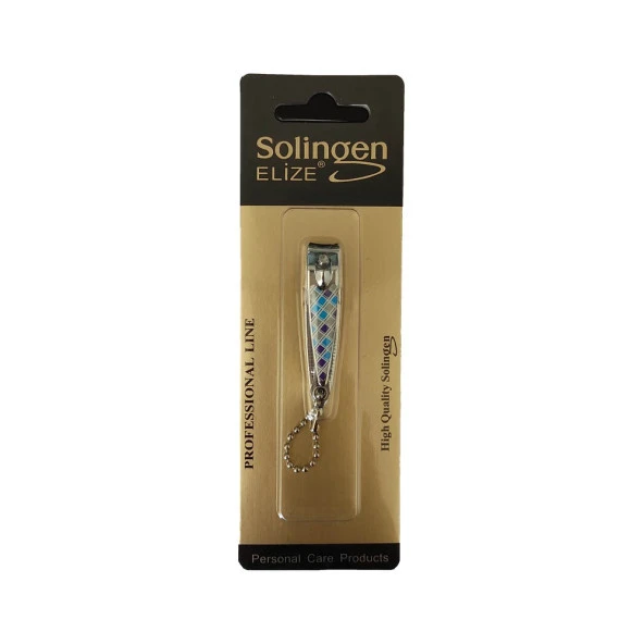 SOLİNGEN ELİZE TIRNAK MAKASI ORTA BOY DESENLİ 602 E ürün görseli 1