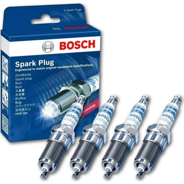 Bosch Peugeot 607 3.0 V6 24V 2004-2011 Lpg Iridyum Buji 4 Adet ürün görseli 1