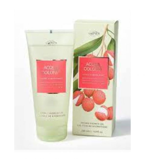 4711 Acqua Colonia Lychee & White Mint Duş Jeli 200 ML ürün görseli 1