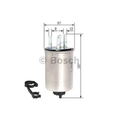 Land Rover Dıscovery III 2.7 TD 4x4 2004 2009 arsı F026402113 YAKIT FİLTRESİ DİZEL BOSCH ürün görseli 1
