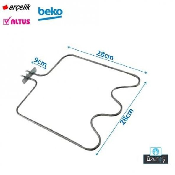 ARÇELİK-BEKO-ALTUS-SİMFER-ÜST FIRIN REZİSTANSI 1200 WATT ürün görseli 1