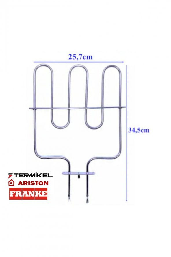 Termikel-Ariston Franke Alt Fırın Rezistansı 220Volt 1300 Watt ürün görseli 1