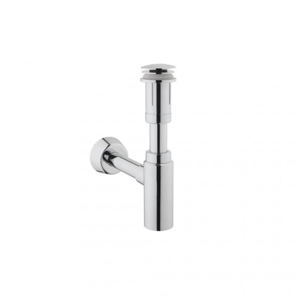 Artema T Tipi Krom Lavabo Sifonu Seti A45154 ürün görseli 1