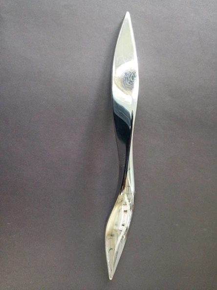 ÇEKMECE KULPU 160 MM - KROM RENK ( 2 ADET ) BÜKÜMLÜ ürün görseli 1