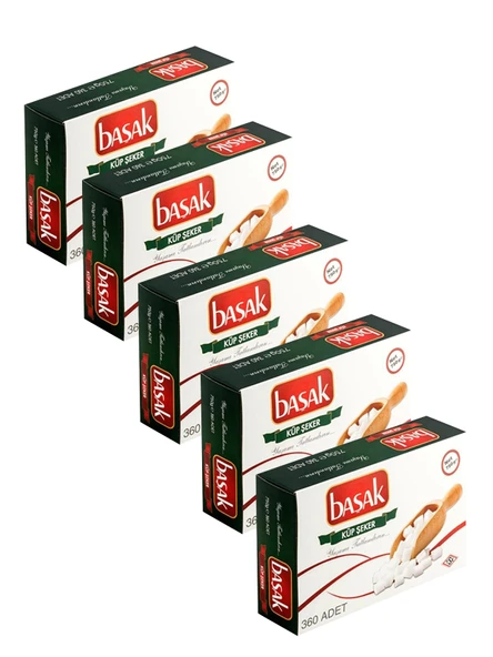 BAŞAK Küp Şeker 750 gr 360 lı x 5 Adet ürün görseli 1