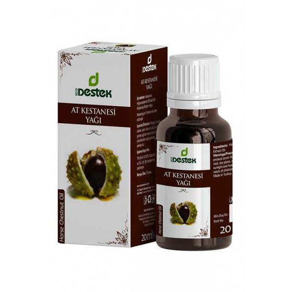 Destek At Kestanesi Yağı 20 ml ürün görseli 1