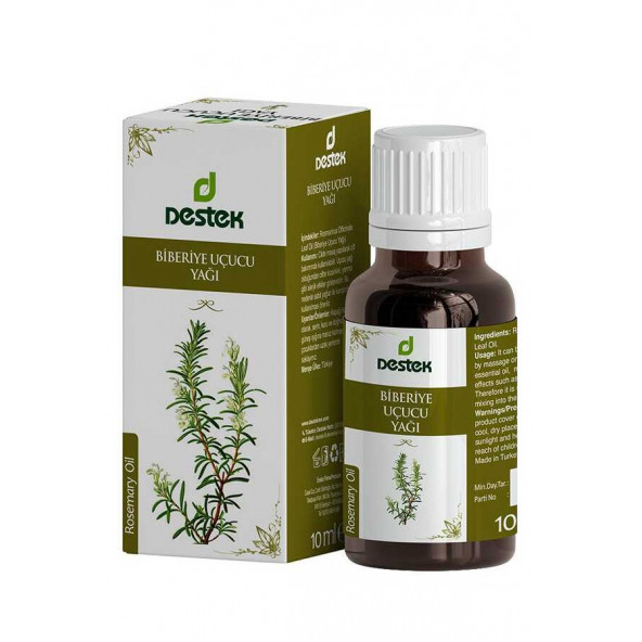 Destek Biberiye Yağı 10 ml ürün görseli 1