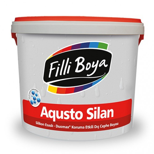Filli Boya Aqusto Silan Silikonlu Dış Cephe Boyası 15 Litre ürün görseli 1