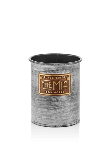 THE MİA GRİ GALVANİZ KAŞIKLIK STONE 13x11 CM ürün görseli 1