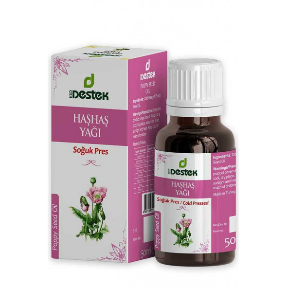 Destek Haşhaş Yağı 50 ml ürün görseli 1