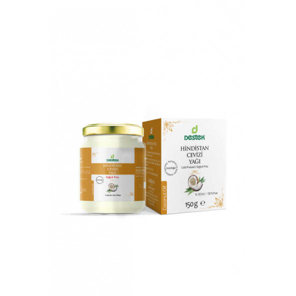 Destek Hindistan Cevizi Yağı(Soğuk Pres) 150 g ürün görseli 1