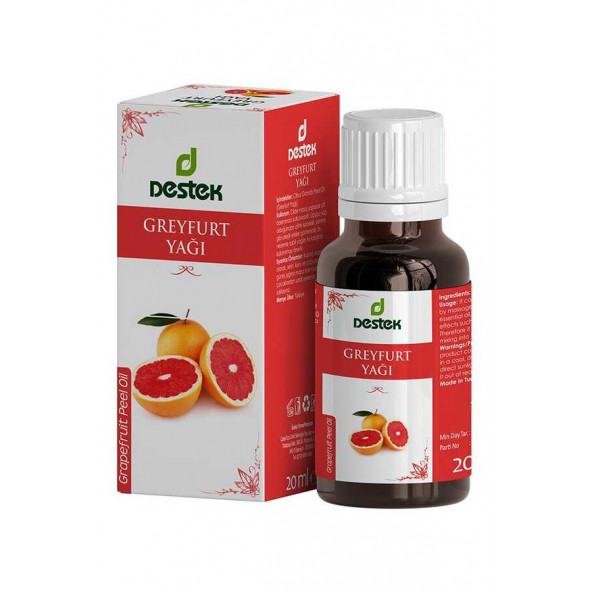 Destek Greyfurt Yağı 20 ml ürün görseli 1