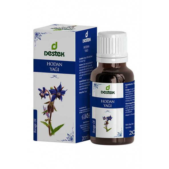 Destek Hodan Yağı(Soğuk Pres) 20 ml ürün görseli 1
