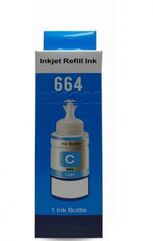 Epson Uyumlu T6642/6732 (70ML) Muadil Mavi Mürekkep ürün görseli 1