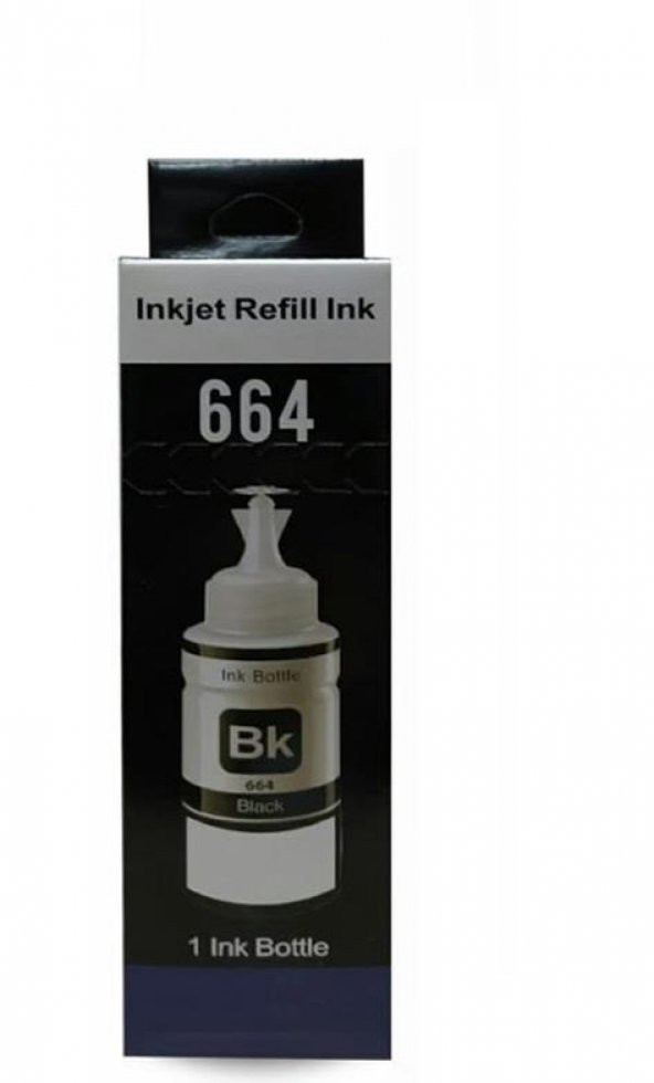 Epson Uyumlu T6641/6731 (70ML) Muadil Siyah Mürekkep ürün görseli 1