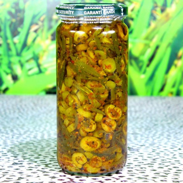 İzorya Zeytunca Kaya Koruklu Taze Naneli Yeşil Zeytin Salatası 450g. ürün görseli 1