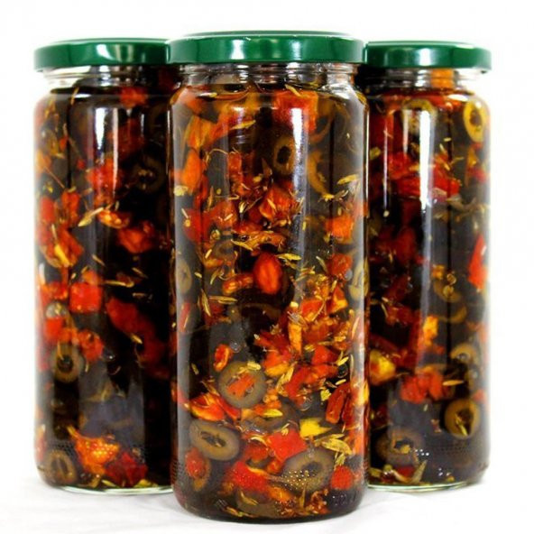 Domates Soslu Siyah Zeytin 450G. - Resim 2