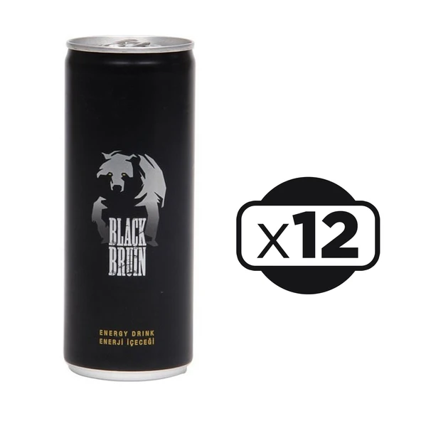 Black Bruin Enerji İçeceği 250ml x 12 li ürün görseli 1