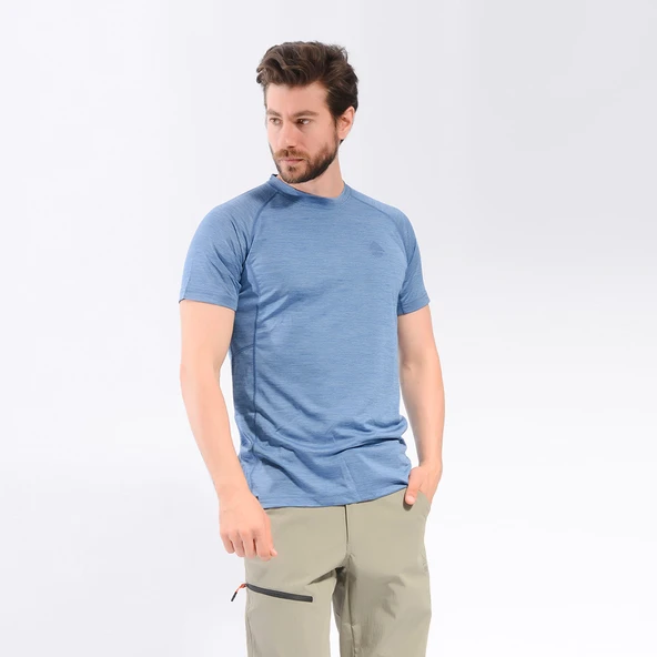 Berg Nahanni Erkek T-Shirt-MAVİ ürün görseli 1