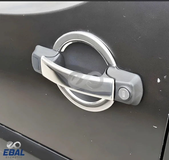 Fiat Doblo Krom Kapı Kolu 4 kapı 2000-2010 P. Çelik - Resim 4