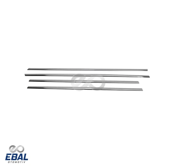 Vw Jetta Cam Çıtası 4 Parça  2006-2011  Paslanmaz Çelik - Resim 2