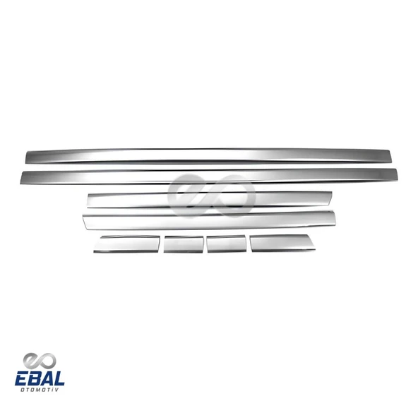 VW  Passat B8 Krom Yan Kapı Çıtası 8 Parça 2015 Üzeri P.Çelik - Resim 3