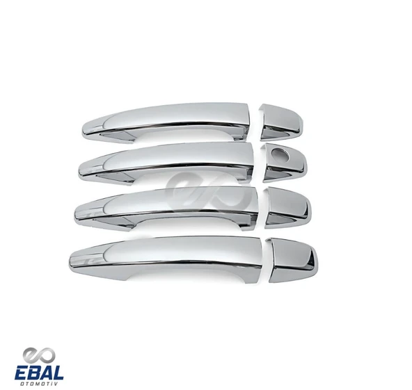 Peugeot 5008 Krom Kapı Kolu  4 kapı 2009-2016 Paslanmaz Çelik - Resim 5