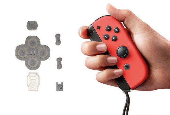 Nintendo Switch Sağ İç Lastik Seti NS Joycon Right Rubber Pad Button Set ürün görseli 1